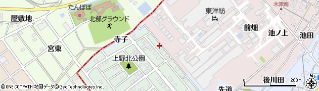 愛知県犬山市上野新町555周辺の地図