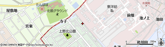 愛知県犬山市上野新町560周辺の地図