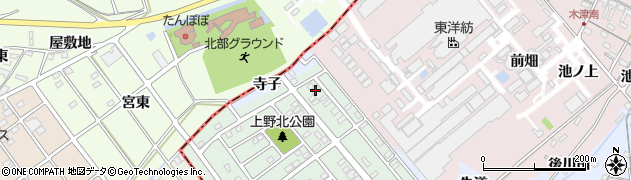 愛知県犬山市上野新町449周辺の地図