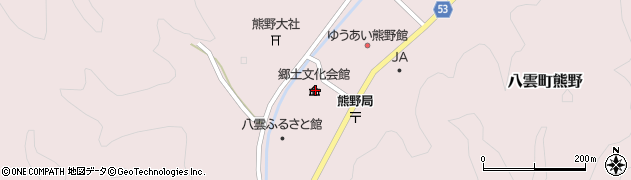 島根県松江市八雲町熊野799周辺の地図