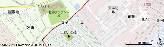 愛知県犬山市上野新町563周辺の地図