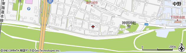 岐阜県羽島郡笠松町円城寺1594周辺の地図