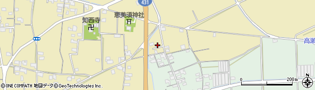 島根県出雲市大社町中荒木恵美須975周辺の地図