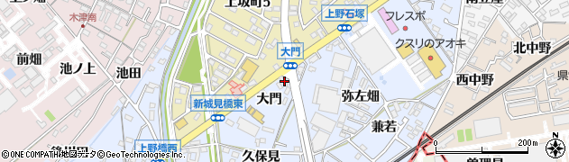 愛知県犬山市上野大門690周辺の地図