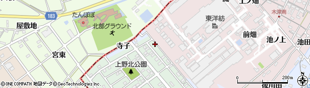 愛知県犬山市上野新町566周辺の地図