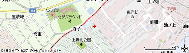愛知県犬山市上野新町568周辺の地図
