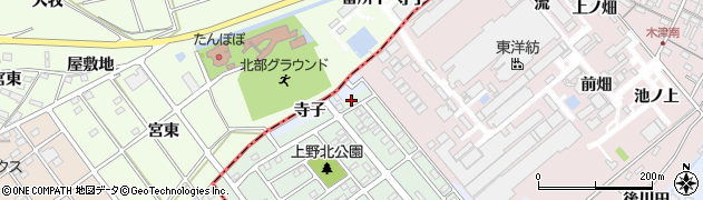 愛知県犬山市上野新町569周辺の地図