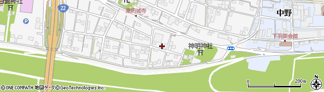 岐阜県羽島郡笠松町円城寺1618-2周辺の地図