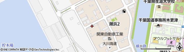 京成タクシーかずさ株式会社　本社事務所周辺の地図