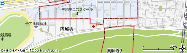 岐阜県羽島郡笠松町円城寺1399周辺の地図