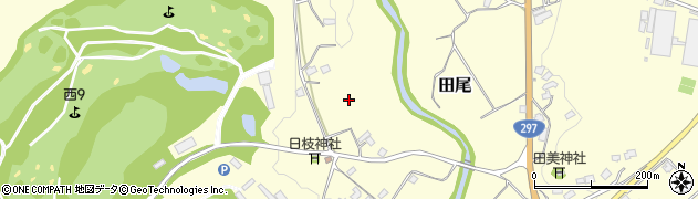 千葉県市原市田尾周辺の地図