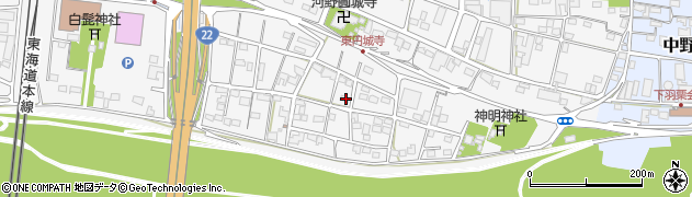 岐阜県羽島郡笠松町円城寺1573周辺の地図
