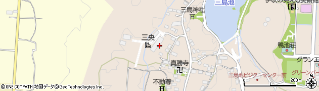 滋賀県米原市池下周辺の地図