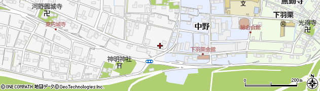 岐阜県羽島郡笠松町円城寺937-2周辺の地図