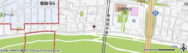 岐阜県羽島郡笠松町円城寺1441周辺の地図