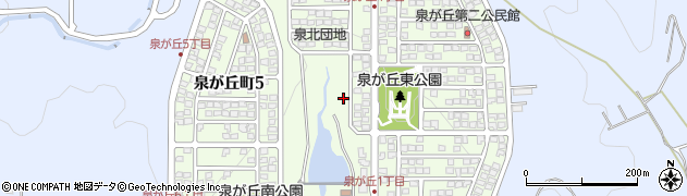 岐阜県土岐市泉が丘町周辺の地図