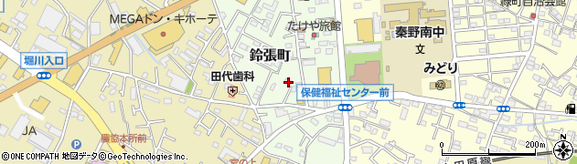 神奈川県秦野市鈴張町6-3周辺の地図