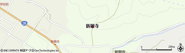 鳥取県八頭郡八頭町新興寺周辺の地図