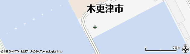 千葉県木更津市木材港23周辺の地図