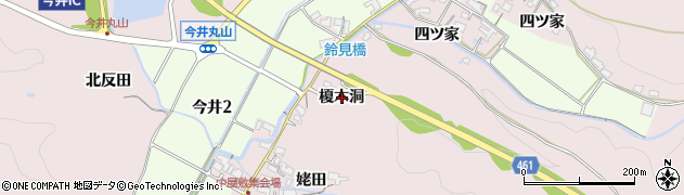 愛知県犬山市今井榎木洞周辺の地図