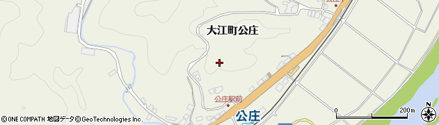 京都府福知山市大江町公庄周辺の地図