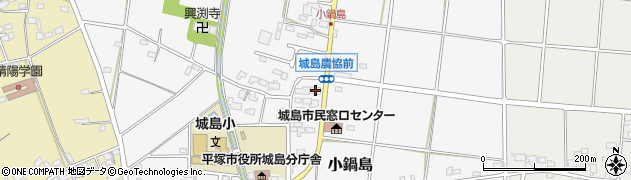神奈川県平塚市小鍋島640周辺の地図