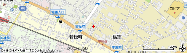 神奈川県秦野市平沢6周辺の地図