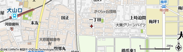 株式会社シーピーユー犬山橋爪サロン周辺の地図
