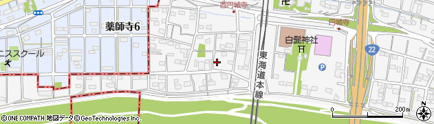 岐阜県羽島郡笠松町円城寺1375周辺の地図
