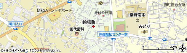 神奈川県秦野市鈴張町6-47周辺の地図