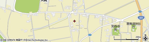 島根県出雲市大社町中荒木2108周辺の地図