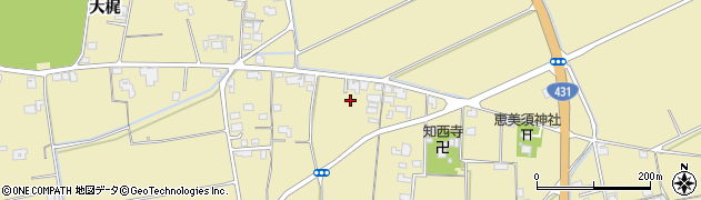 島根県出雲市大社町中荒木1209周辺の地図