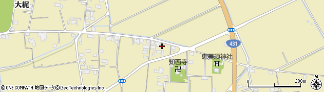 島根県出雲市大社町中荒木1281周辺の地図