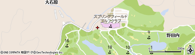 岐阜県多治見市小名田町（別山）周辺の地図