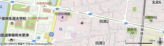 日東交通株式会社　木更津営業所周辺の地図