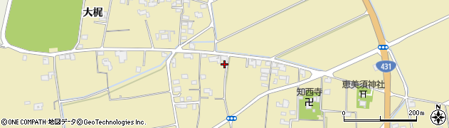 島根県出雲市大社町中荒木1204周辺の地図