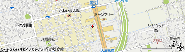 滋賀県長浜市勝町342周辺の地図