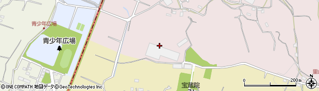 横浜水道周辺の地図