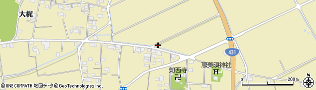 島根県出雲市大社町中荒木909周辺の地図