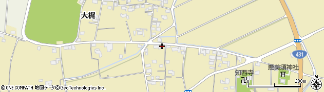 島根県出雲市大社町中荒木2096周辺の地図