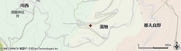 神奈川県足柄上郡山北町湯触326周辺の地図