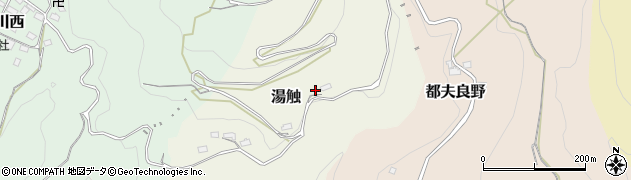 神奈川県足柄上郡山北町湯触47周辺の地図