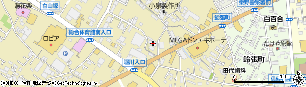 神奈川県秦野市平沢245周辺の地図