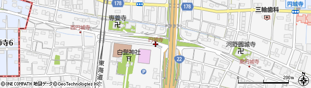 円城寺周辺の地図