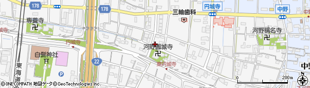 岐阜県羽島郡笠松町円城寺893周辺の地図