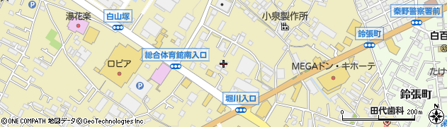 神奈川県秦野市平沢257周辺の地図
