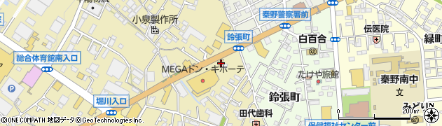 神奈川県秦野市平沢558周辺の地図