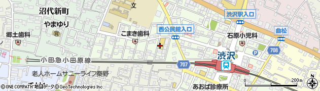 株式会社小田原百貨店　ハロードラッグ渋沢店周辺の地図