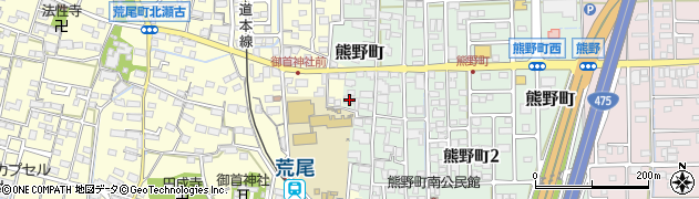 岐阜県大垣市熊野町1125周辺の地図