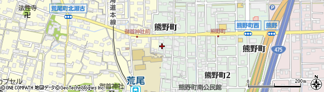 岐阜県大垣市熊野町1123周辺の地図